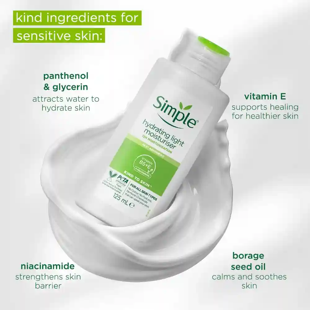 Simple Replenishing Light Moisturiser - 125ML