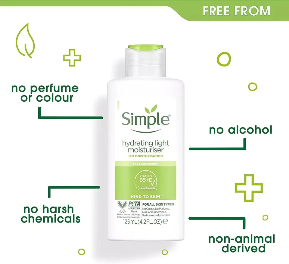 Simple Replenishing Light Moisturiser - 125ML - Image 3